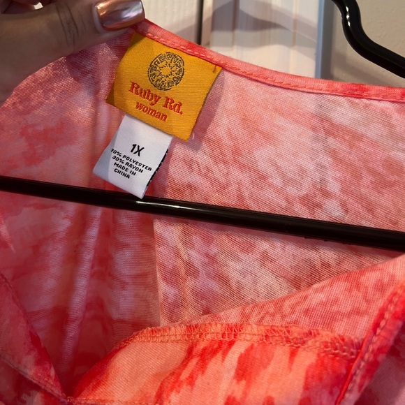 Women’s Ruby Rd. short sleeve top size 1X - Picture 3 of 6